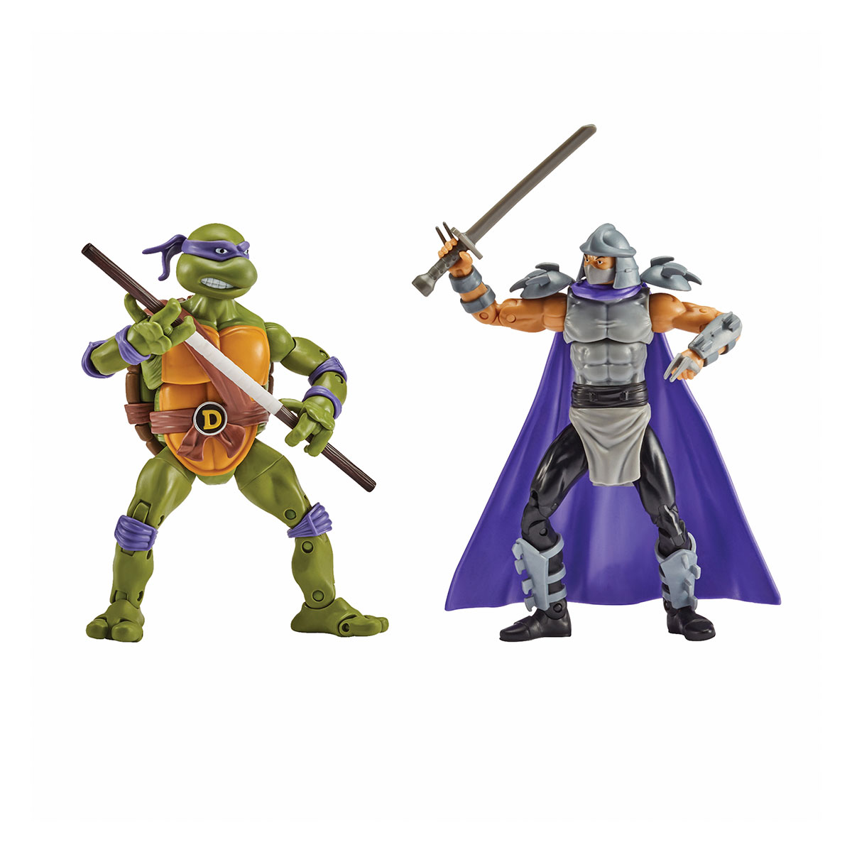 Ruined To the truth Monotonous Set Figurine Testoasele Ninja Donatello vs Shredder 15 cm cu articulatii  TMNT