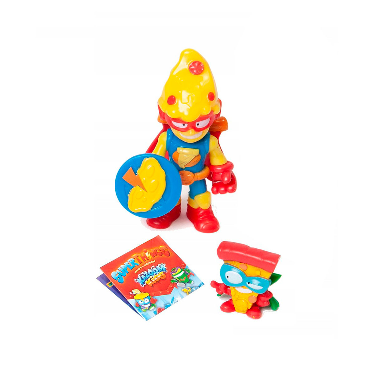Figurina Mash Crash cu accesoriu SuperThings seria Kazoom Kids S1 