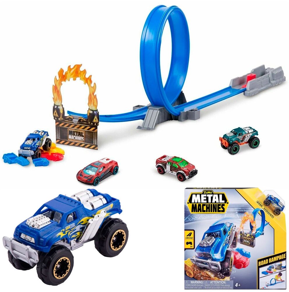 Pista Metal Machines Road Rampage, ZURU