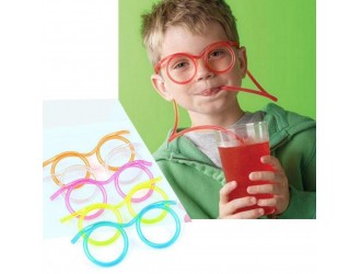 Pai de baut ochelari de culoare roz