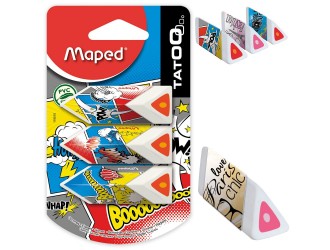 119510 Radiera Maped pyramid/3 blister