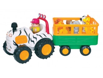 Jucarie muzicala Tractor Safari (l.rusa)