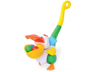049767 Jucarie muzicala cu roti PELICAN (l.rusa, sunete si lumini)