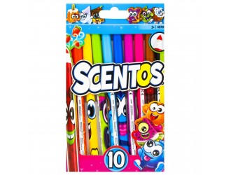 Set de carioci aromate cu virf subtire 10 culori