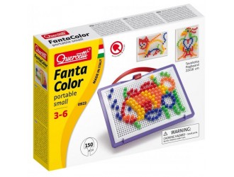 Mozaic cu suport portabil Fantacolor Portable 150 el. Quercetti