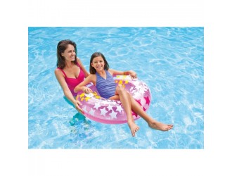 Colac gonflabil “Vartej” D 91 cm cu manere, pana la 60kg, 9+,INTEX