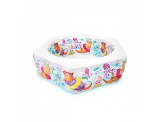 Piscina gonflabila pentru copii cu baza gonflabila 191x178x61 cm, 541 L, 6+, INTEX