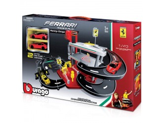 Set de joaca PARCARE FERRARI (3 nivele, 2 masini 1:43)
