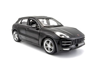 Masina model PORSCHE MACAN (negru, 1:24)