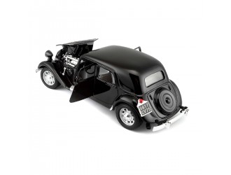 Masina model CITROEN 15 CV TA (1938) (negru, rosu-negru, 1:24)