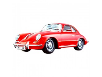 Masina model PORSCHE 356B (1961) (fildes, rosu, 1:24)