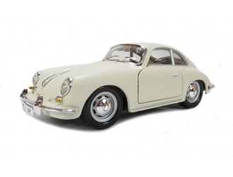 Masina model PORSCHE 356B (1961) (fildes, rosu, 1:24)