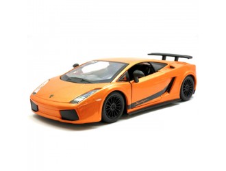 Masina model LAMBORGHINI GALLARDO SUPERLEGGERA (2007) (portocaliu metalic, 1:24)