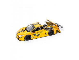 Masina model RENAULT MEGANE TROPHY (galben metalic, 1:24)