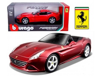 Masina model FERRARI CALIFORNIA T (bordeaux, metalic gri, 1:24)
