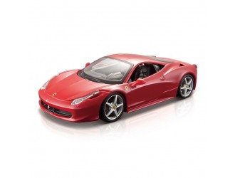 Masina model 458 ITALIA (galben, rosu, 1:24)