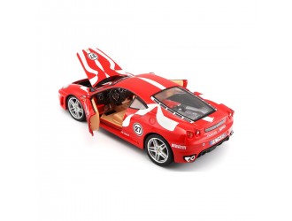 Masina model F430 FIORANO (galben, rosu, 1:24)