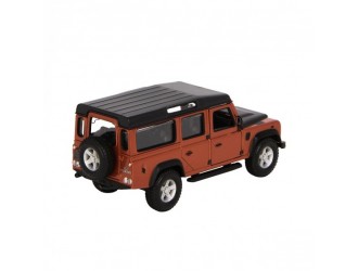 Masina model LAND ROVER DEFENDER 110 (alb, portocaliu metalic 1:32)