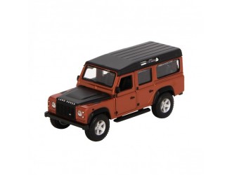 Masina model LAND ROVER DEFENDER 110 (alb, portocaliu metalic 1:32)