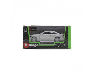Masina model MERCEDES-BENZ CL-550 (alb, negru, 1:32)