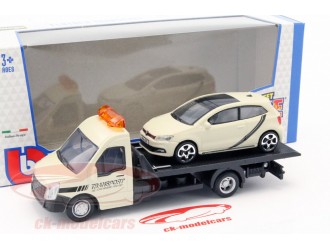 Set de joaca TRUCKER cu modelul VW POLO GTI MARK 5