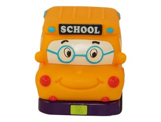 Masina cu inertie seria "Parcul auto amuzant" - AUTOBUZ SCOLAR