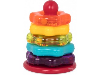 Jucarie educativa-Piramida Colorata(7 elemente)
