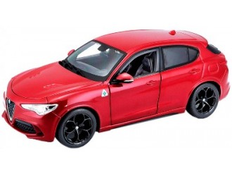 Masina Model Alfa Romeo Stelvio(rosie, metal,1:24)