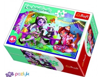 trefl Puzzles-"54 mini"-Happy day of Enchantimals