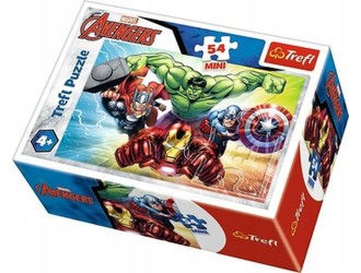 Trefl Puzzles -"54 Mini-Herores Avengers