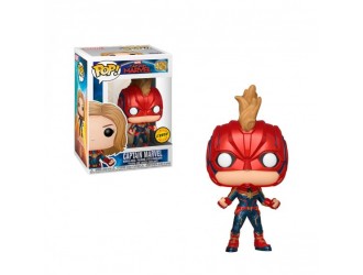 Figurina FUNKO POP-seria"Capitanul Marvel"-Capitanul Marvel (in costum)