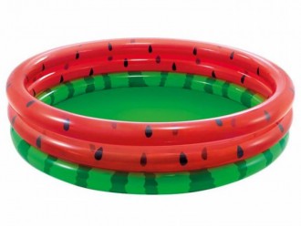 Piscina gonflabila pentru copii “Pepene verde” 168x38 cm, 581 L, 2+, INTEX