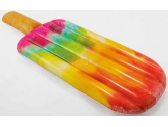 Saltea de inot gonflabila “Inghetata” 183x66x20 cm, pana la 100 kg, INTEX