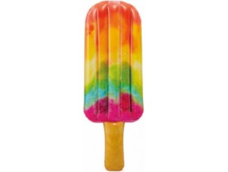 Saltea de inot gonflabila “Inghetata” 183x66x20 cm, pana la 100 kg, INTEX