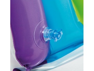 Piscina gonflabila „Curcubeu”, 142x119x84 cm, 82 L, 1–3 ani, INTEX