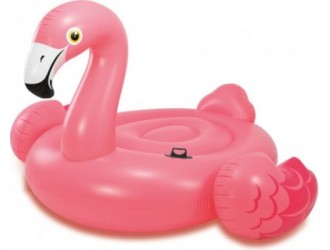Pluta-saltea gonflabila “Flamingo” cu manere, 142x137x97 cm, pana la 80 kg, 14+, INTEX