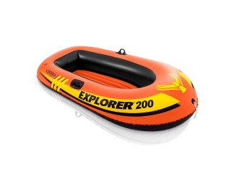 Barca gonflabila Explorer 200, 185x94x41 cm, max. 95 kg, 6+ ani, Intex (58330)