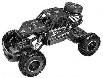 Automobil OFF-ROAD CRAWLER-ROCK SPORT(neagra,acum.3,6V,corp metal,1.20)