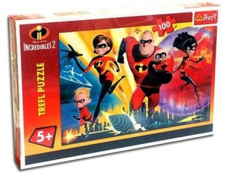 Trefl Puzzles - "100" - The Incredibles / Disney Incredibles