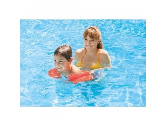 Aripioare de inot Intex, Marime 25 x 17 cm, Varsta 6-12 ani, Portocaliu