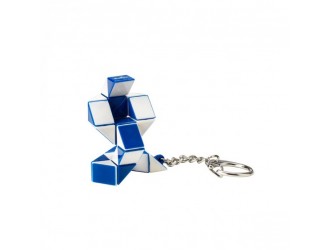 Jucarie educativa RUBIK'S-Sarpe alb-albastru(cu inel)