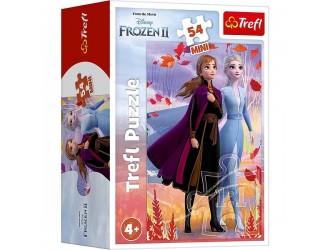Puzzles - "54 Mini" - In the world of Anna and Elsa / Disney Frozen 2