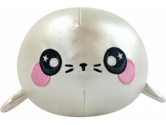 Jucarie Moale Aromata SQUEEZAMALS S3 – Foca Snowball (9 cm)