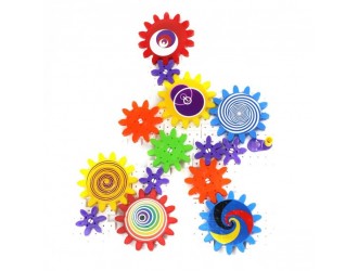 Constructor Quercetti - KALEIDO Gears 55 piese