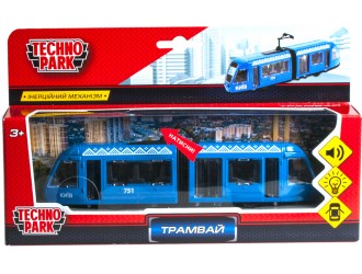 Model Tramvai Kiev Tehcno Park (sunete si lumini)