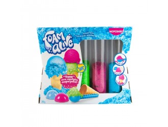 Set Spuma modelatoare trei culori "Inghetata" Foam Alive
