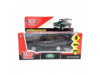 Masina Model - LAND ROVER DEFENDER (Negru, 1:32)