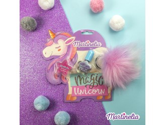 Set MARTINELIA "Magic Unicorn" cu Breloc