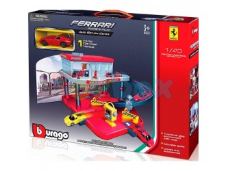 Set de joaca PARCARE FERRARI (2 nivele, 1 masina 1:43)