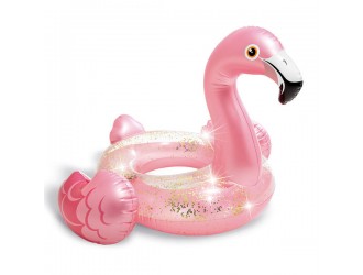 Cerc gonflabil FLAMINGO Glitter 99x89x71cm, 9+